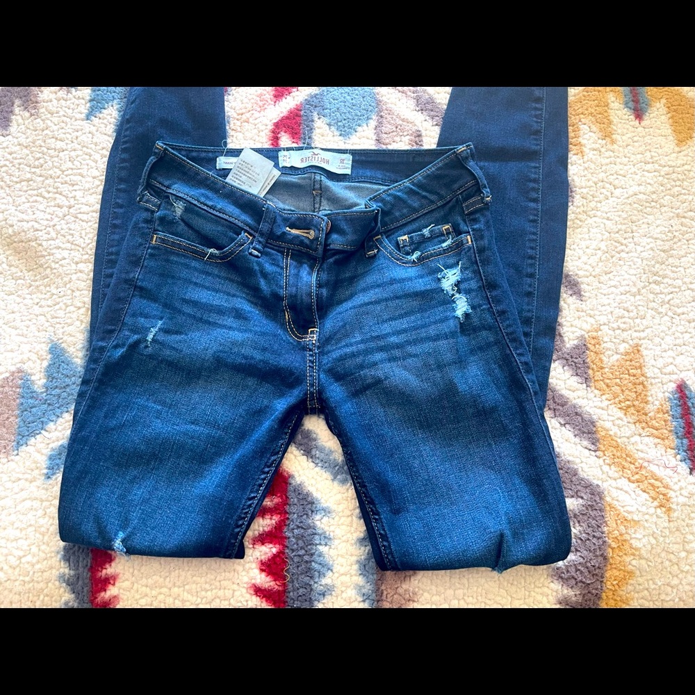 Hollister low rise skinny jeans